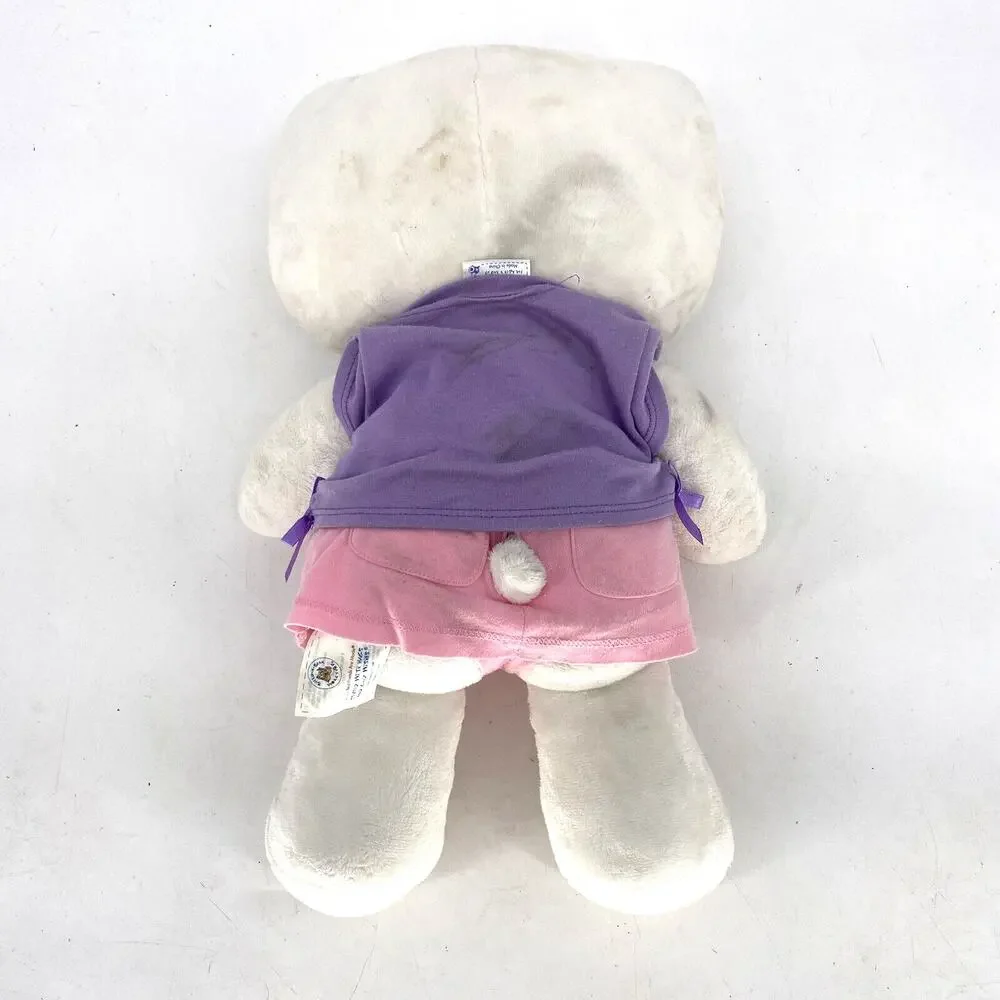 Build A Bear Hello Kitty Plush Sanrio Pink Skirt Purple Tank No Bow Stuffed